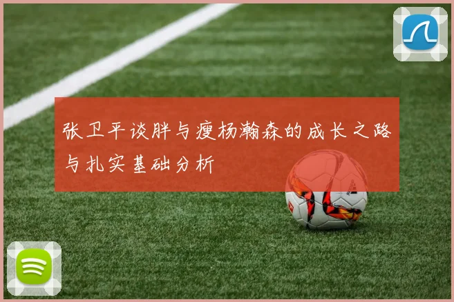 张卫平谈胖与瘦杨瀚森的成长之路与扎实基础分析